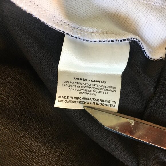 Nike Dri-Fit Standard Fit Men's Black Active Jacket Full Zip Size L Strech Knit - Picture 13 of 15